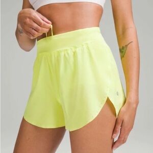 Lululemon Fast and Free Reflective High Rise Classic Fit Short 3 inch